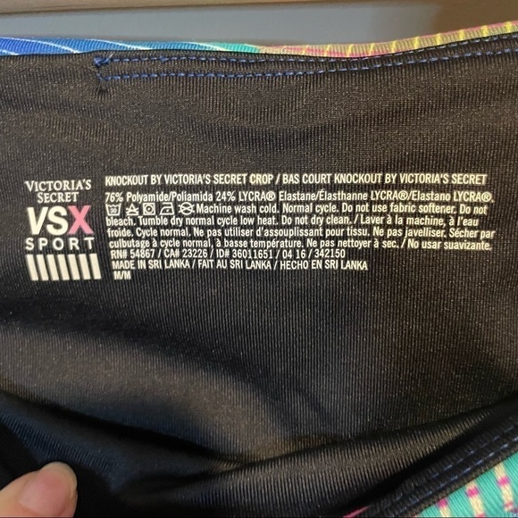 Victoria’s Secret sport Multicolored Knockout Legging Crop - Picture 4 of 5